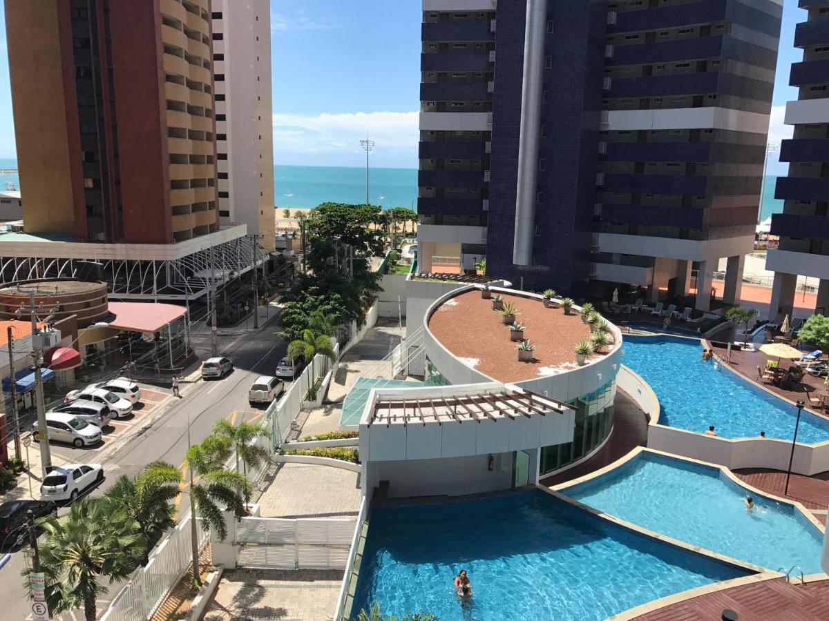 Apartamento 17º Andar Beira Mar Com 2 Quartos Fortaleza  Exteriör bild