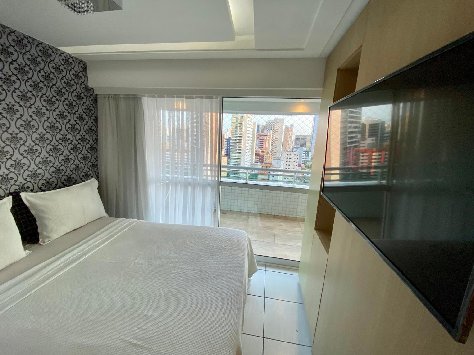 Apartamento 17º Andar Beira Mar Com 2 Quartos Fortaleza  Exteriör bild