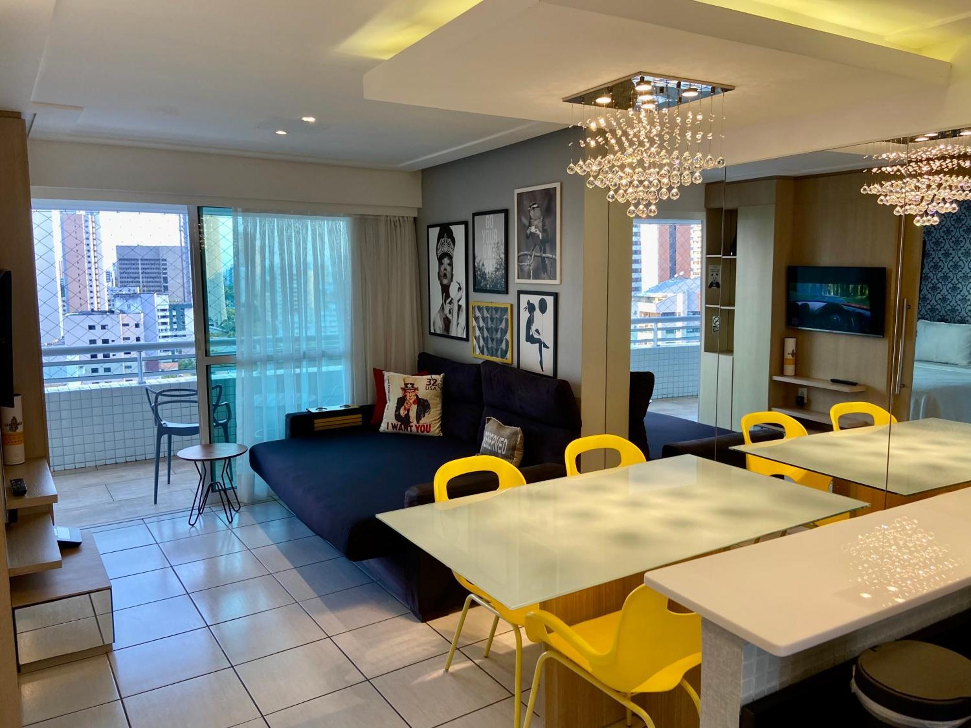 Apartamento 17º Andar Beira Mar Com 2 Quartos Fortaleza  Exteriör bild