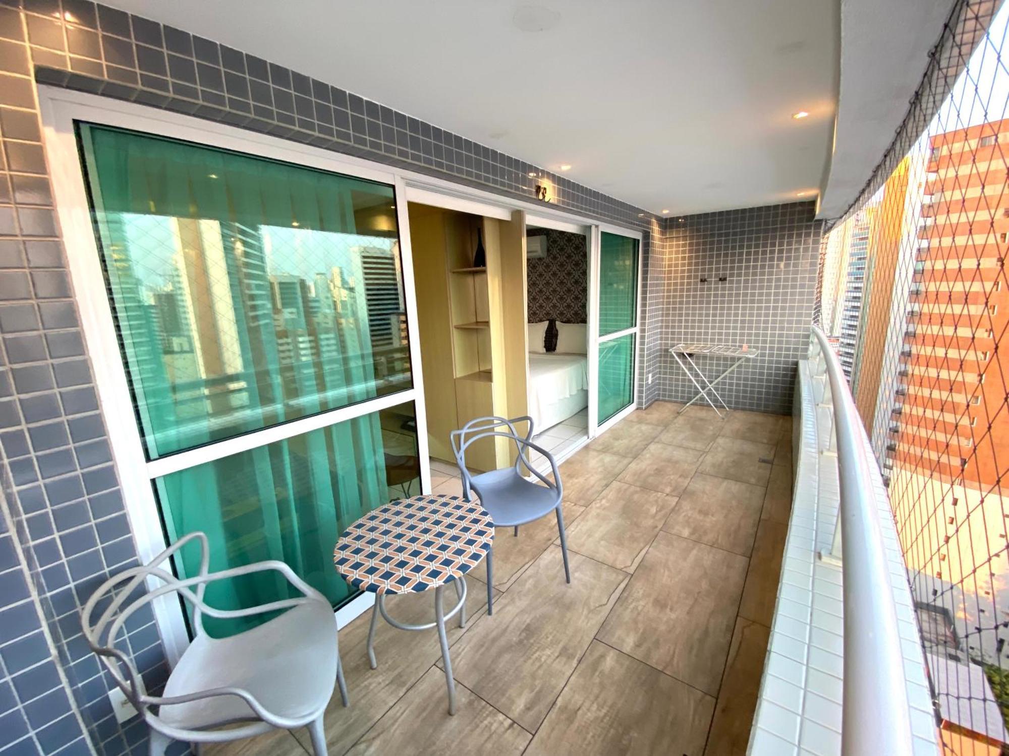 Apartamento 17º Andar Beira Mar Com 2 Quartos Fortaleza  Exteriör bild