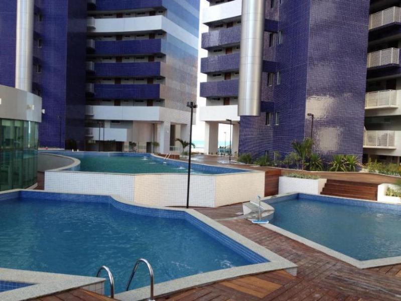 Apartamento 17º Andar Beira Mar Com 2 Quartos Fortaleza  Rum bild
